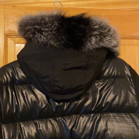 Derek Lam 10 Crossby Real Fox Fur Duck Down Jacket